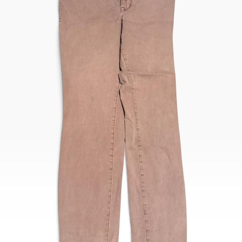 Maurices Plus Mauve Skinny Jeans 14W Long Dusty Pink Womens